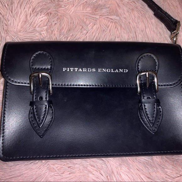 Pittards navy crossbody - Picture 2 of 5